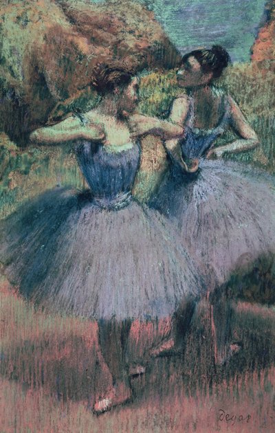 Danseurs en violet - Edgar Degas